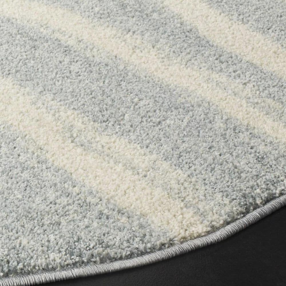 Safavieh Adirondack ADR125T 6&#39; Round Cream and Slate Area Rug, , large