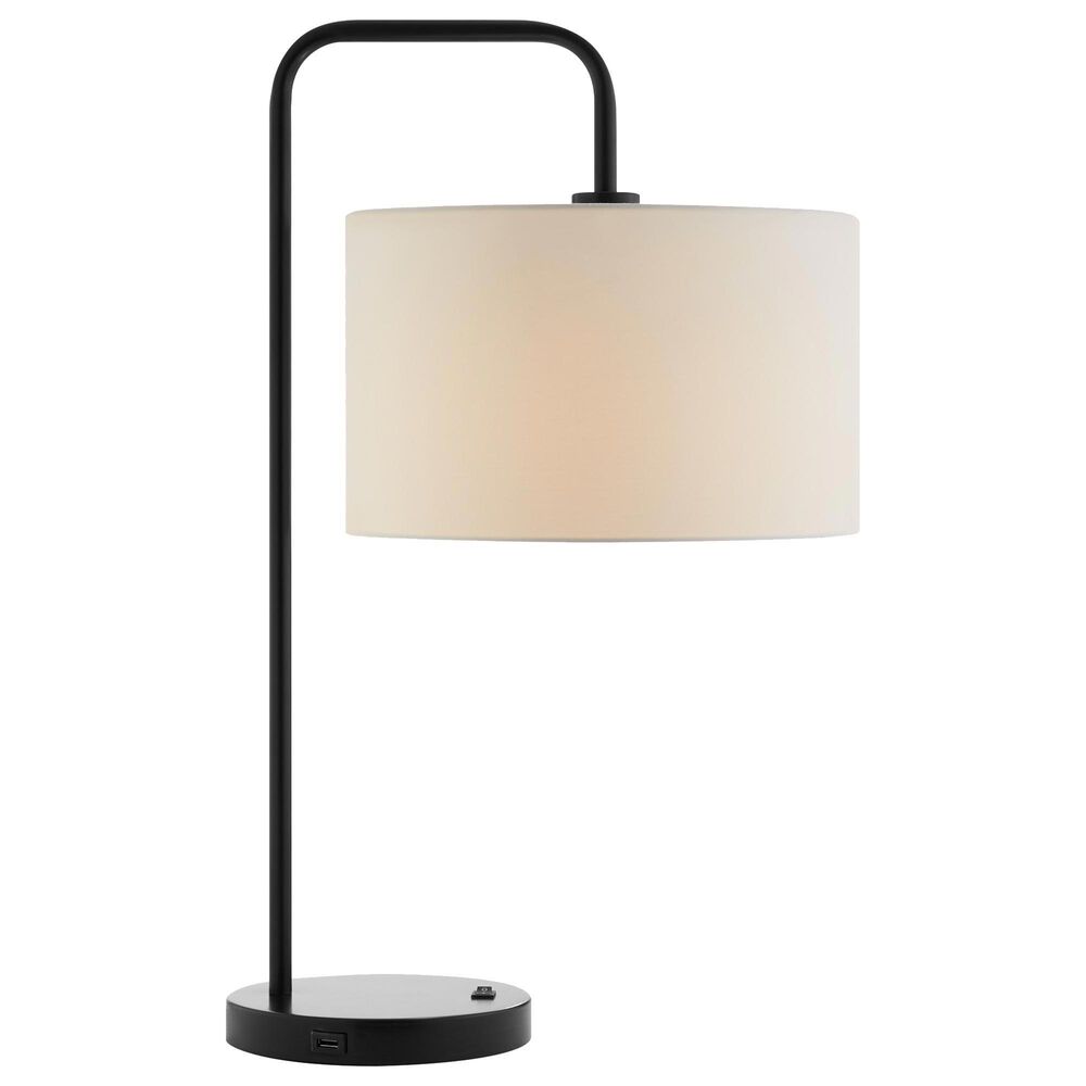 Lite Source Orea Table and Floor Lamp Set in Black &#40;Set of 3&#41;, , large