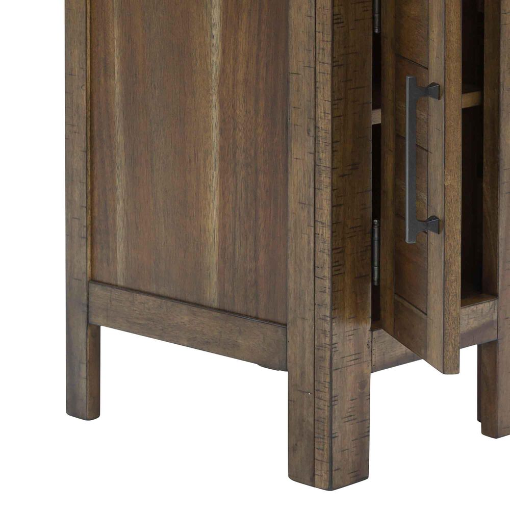 Ashley Moriville Chairside Table in Grayish Brown, , large