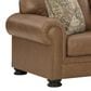 Ashley Carianna Stationary Loveseat in Caramel, , large