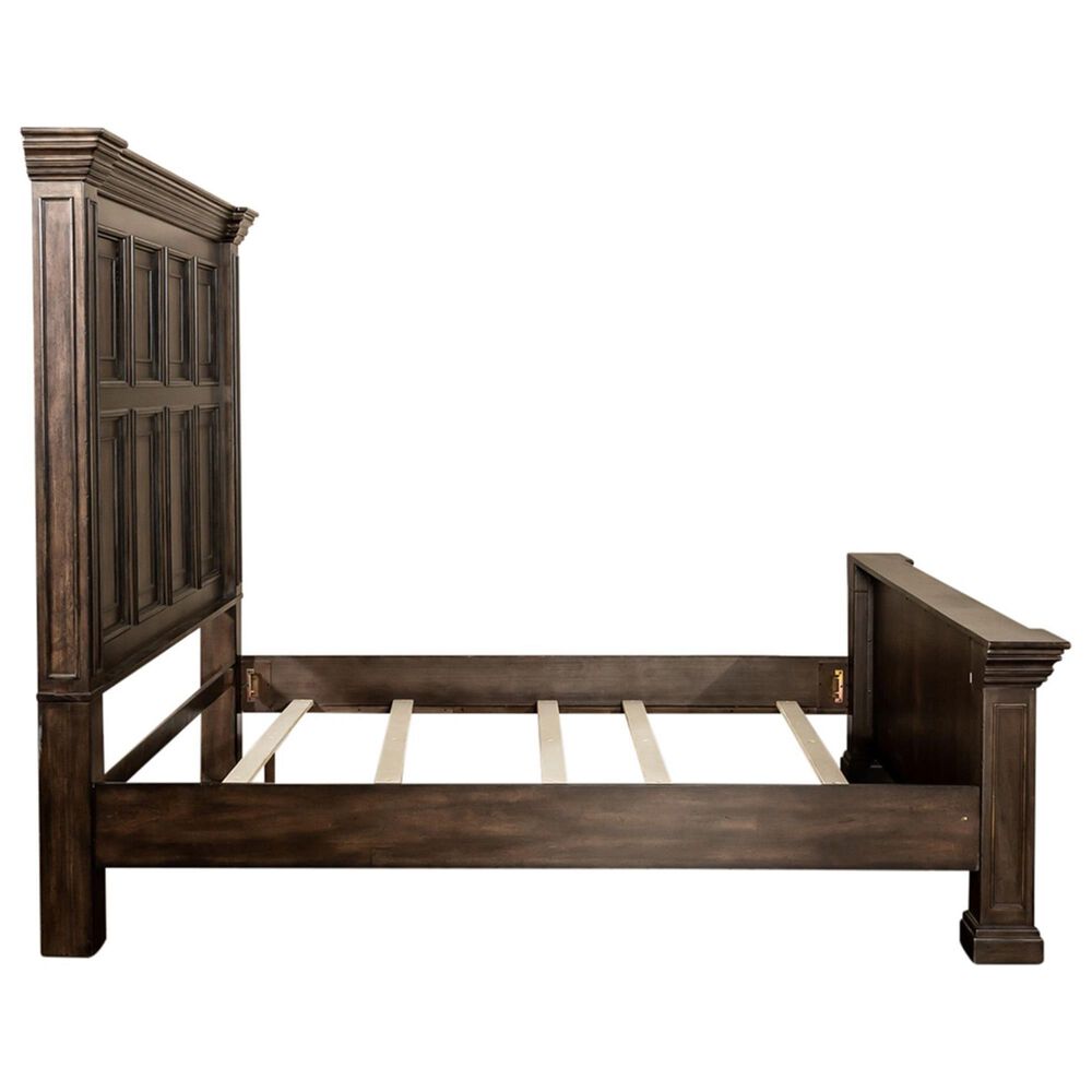 Liberty Furniture Big Valley King Panel Bed in Brownstone, , large