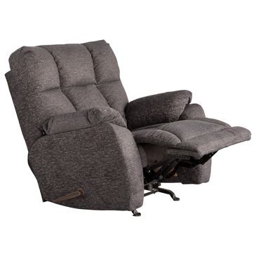 Southern Motion Wild Card High Leg Manual Rocker Recliner in Charcoal, , large