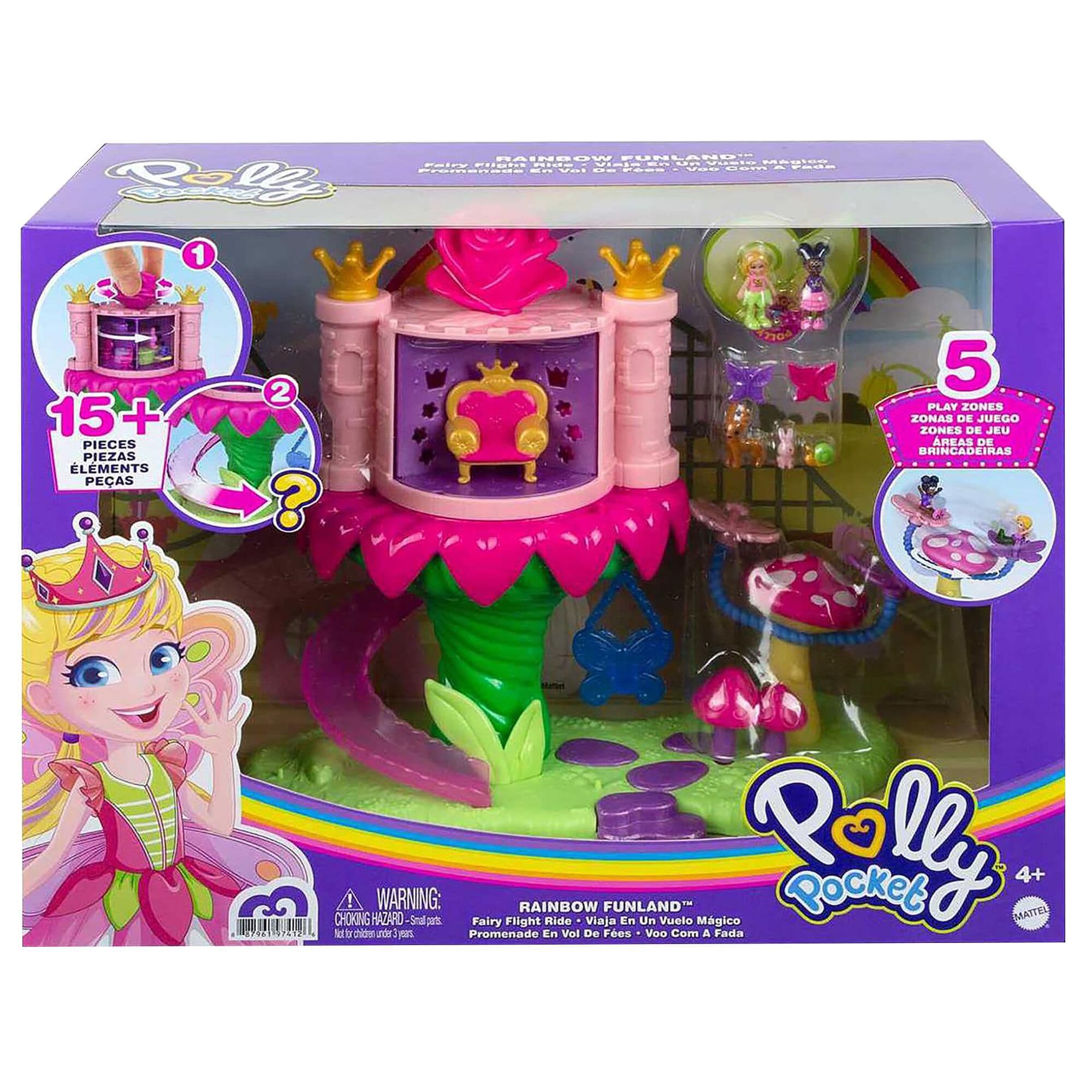 polly pocket rainbow