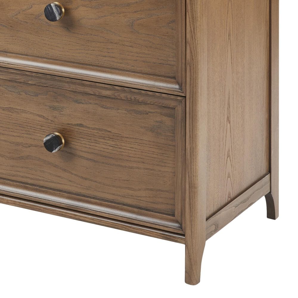 Maxi Cosi Quiet Luxury 2- Piece Set with 7-Drawer Dresser and Changer Top in Dolce Oak Stain, , large