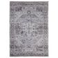 Feizy Percy 4" x 6" Gray and Ivory Area Rug, , large