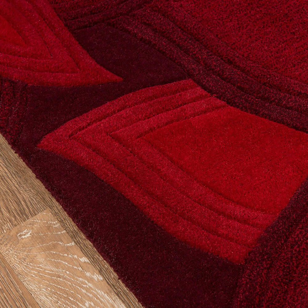 Momeni Delhi 3&#39;6&quot; x 5&#39;6&quot; Red Area Rug, , large