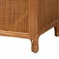 Baxton Studio Paloma 1-Door Accent Cabinet with Shelves in Light Honey, , large