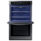 Samsung 30" Built-In Double Electric Wall Oven in Black Stainless Steel, , large