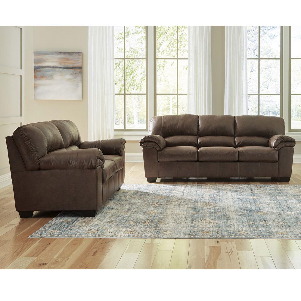 Ashley Bladen Stationary Sofa and Loveseat Set in Coffee, , large