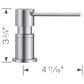 Blanco Lato Soap Dispenser in Stainless Steel, , large