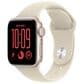 Apple Watch SE 3 (GPS) 40mm Starlight Aluminum Case with Sand Sport Band - M/L and 2-Year AppleCare+, , large