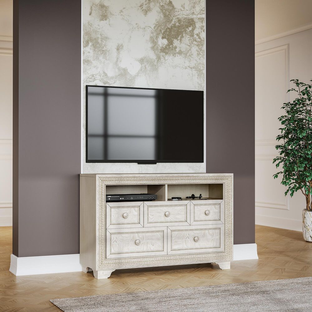 Chapel Hill Camila 54&quot; Media Chest in Cream, , large