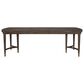 Universal Furniture Montclair Cocoa Dining Table in Medium Brown and Smoked Gold, , large