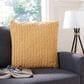 Safavieh Frenie 20" Pillow in Mustard, , large