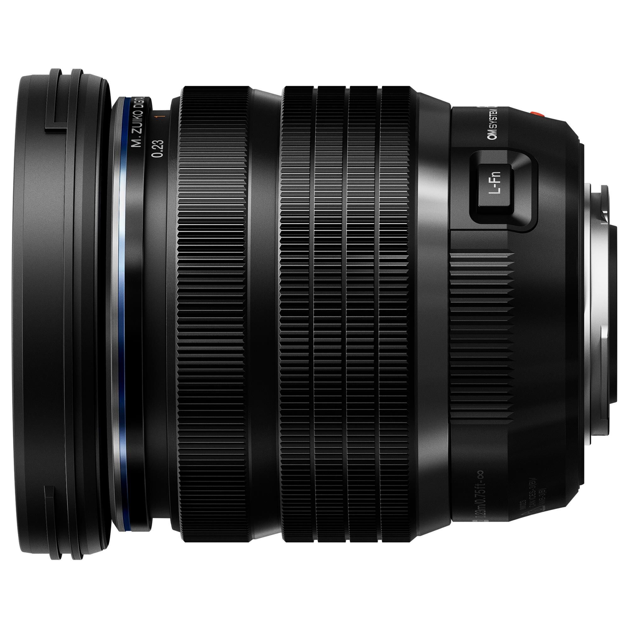 OM System M.Zuiko Digital ED 8-25mm f/4.0 Pro Lens in Black