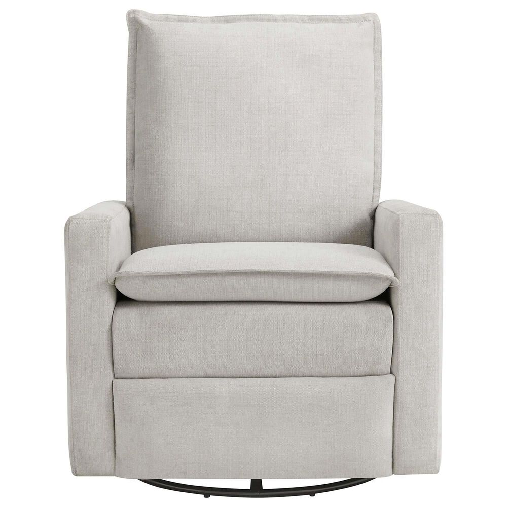M Design Village Uptown Swivel Push Back Rocker Recliner in Sand, , large