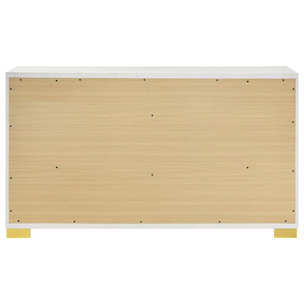 Pacific Landing Marceline 5-Piece Queen Bed Set in White, , large