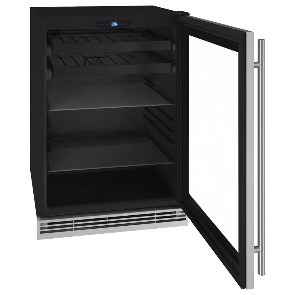U-Line 24&quot; Beverage Center in Stainless Frame, , large