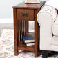 Butler Larina Chairside Table in Dark Brown, , large