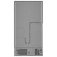 KitchenAid 24 Cu. Ft. Counter-Depth French Door Smart Refrigerator with External Water Dispenser in PrintShield Stainless Steel, , large