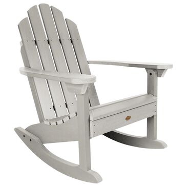 Highwood USA Classic Westport Patio Adirondack Rocking Chair in Harbor Gray, , large