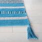 Safavieh Montauk MTK215M 4" x 6" Blue and Grey Area Rug, , large