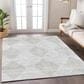 Dalyn Rug Company Trevi TV4 10" x 14" Ivory Area Rug, , large