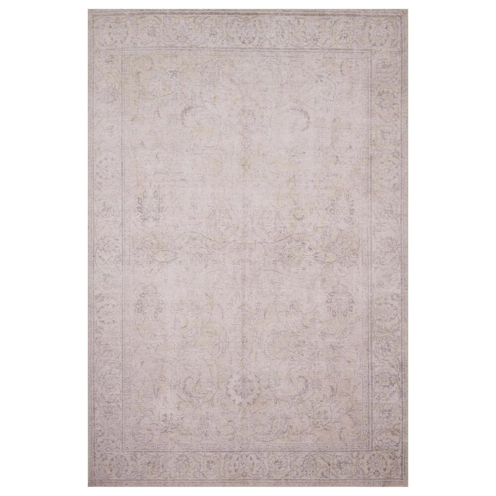 Loloi Loren LQ-12 5" x 7"6" Sand Area Rug, , large