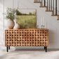 37B Trent 60" Accent Cabinet in Brown, , large