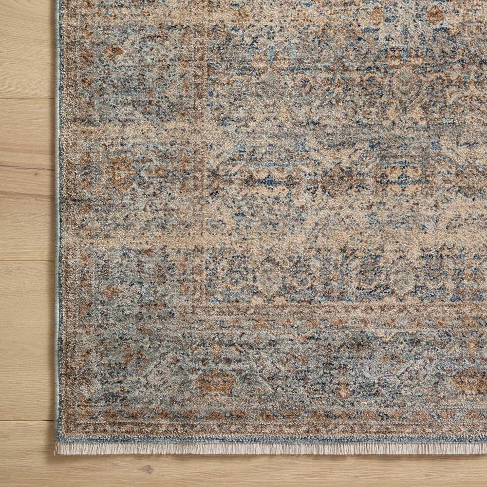 Angela Rose Blake 2&#39; x 3&#39; Ocean and Mocha Area Rug, , large