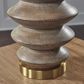 Ashley Jyllyard Poly Table Lamp in Light Brown and Gold, , large