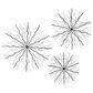 Maple and Jade 24", 30", 37" Starburst Home Wall Decor with Branch Inspired Design in Matte Black (Set of 3), , large