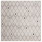 Safavieh Adirondack ADR132B-6SQ 6" Square Ivory and Grey Area Rug, , large
