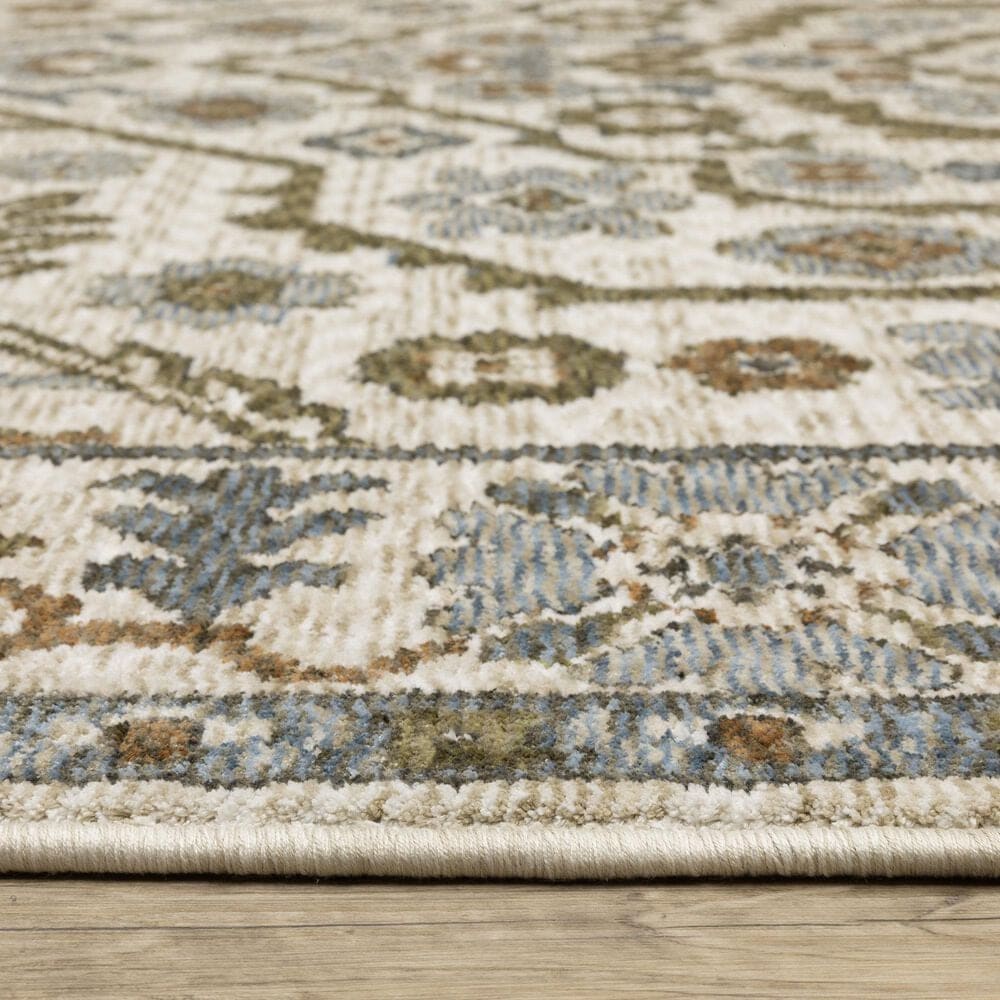 Oriental Weavers Hastings HA02I 7&#39;10&quot; x 10&#39;10&quot; Blue Area Rug, , large