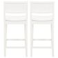 Linon Home Decor Devin Counter Stool in White (Set of 2), , large