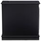 Linon Home Decor Barron Accent Table with USB Charging Station in Black, , large