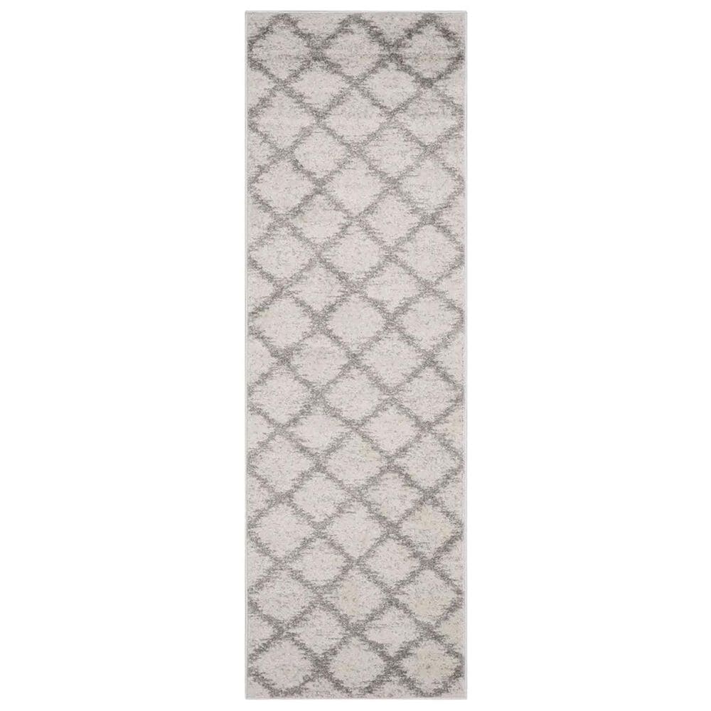 Safavieh Adirondack ADR122B 2"6" x 10" Ivory and Silver Runner, , large