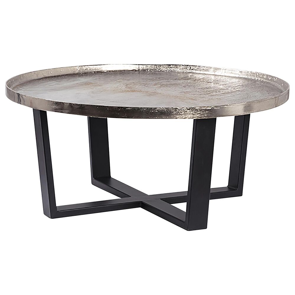 Blue Sun Designs Nolan Coffee Table in Black/Nickel, , large