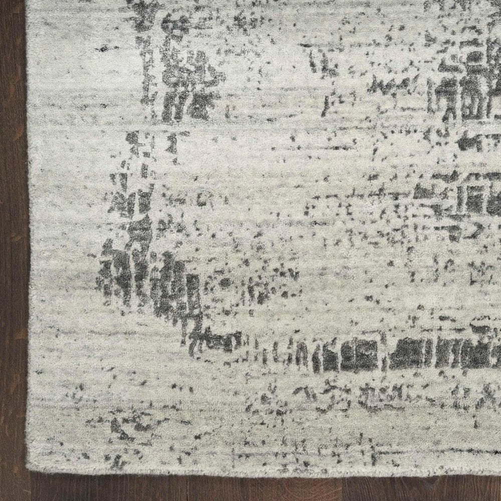 Nourison Harmony 9&#39;9&quot; x 13&#39;9&quot; Ivory and Charcoal Area Rug, , large