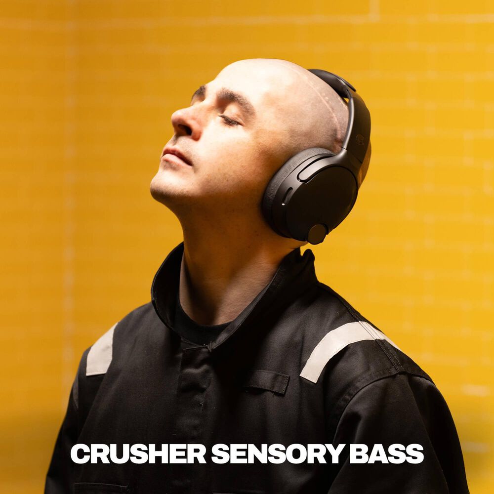 Skullcandy Crusher 1080 ANC Sensory Bass Headphones in Black, , large