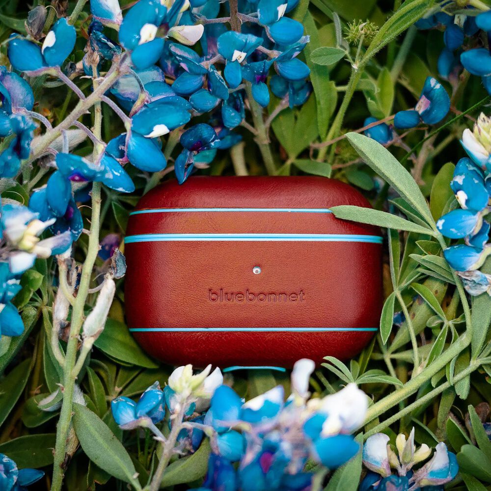 Bluebonnet Cases Leather Case for AirPods Pro 3 in Saddle Tan, , large