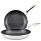 Circulon 8.5" and 10" Tri-Ply Clad Nonstick Frying Pan Set in Stainless Steel, , large