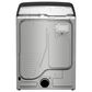 Maytag 5.3 Cu. Ft. Smart Top Load Washer and 7.4 Cu. Ft. Smart Electric Top Load Dryer Laundry Pair in Classic Silver, , large