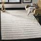 Safavieh Natura NAT403A 5" x 8" Grey and Ivory Area Rug, , large