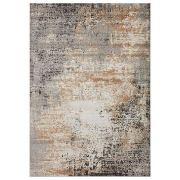 Loloi II Bianca 9"9" x 13"6" Stone and Gold Area Rug, , large