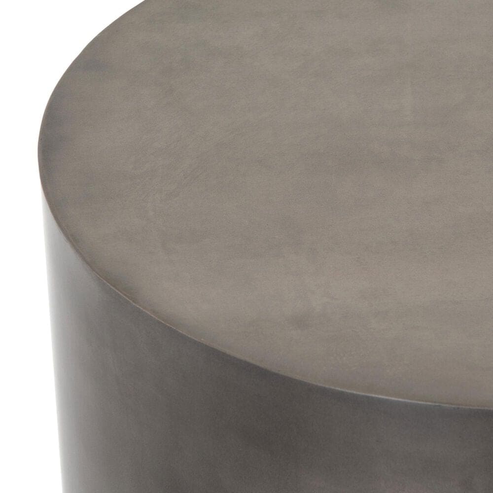 Four Hands Cameron End Table in Ombre Antique Pewter, , large