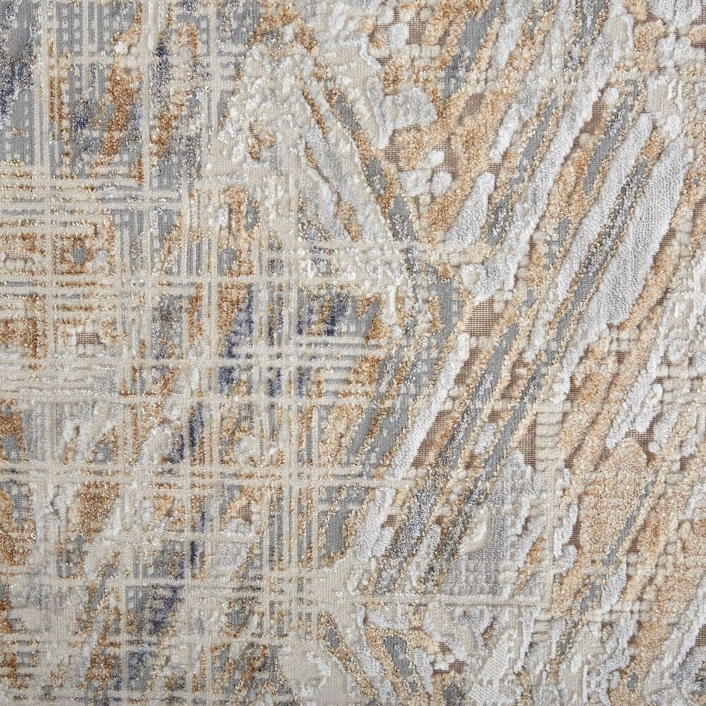 Feizy Laina 12&#39; x 15&#39; Gray and Beige Area Rug, , large