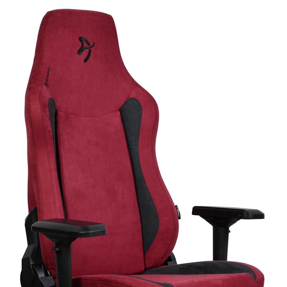 Arozzi Vernazza Supersoft Fabric Gaming Chair in Bordeaux, , large