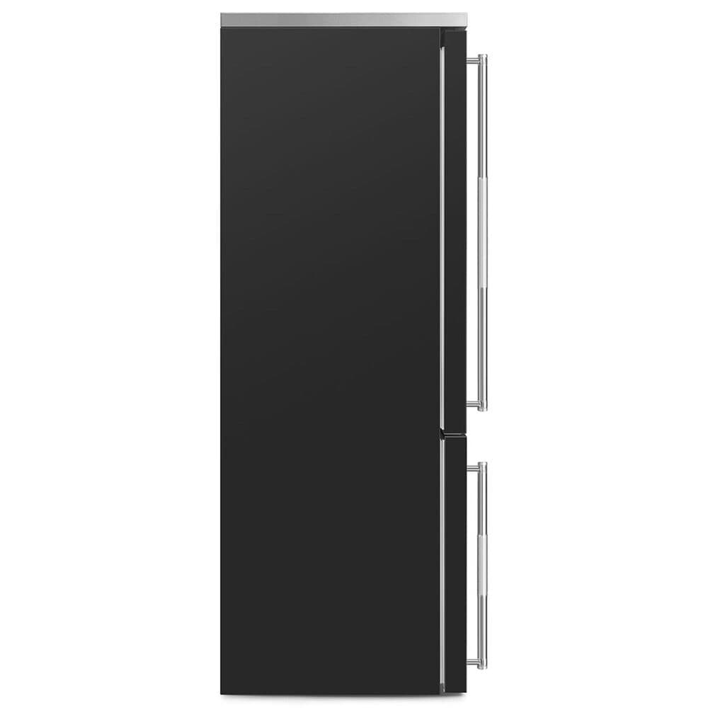 SMEG 16.28 Cu. Ft. Freestanding Bottom Freezer Refrigerator in Matte Black, , large