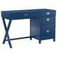 Linon Home Decor Peggy Side Storage Desk in Navy, , large